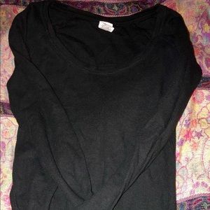 Black Longsleeve Thermal Shirt